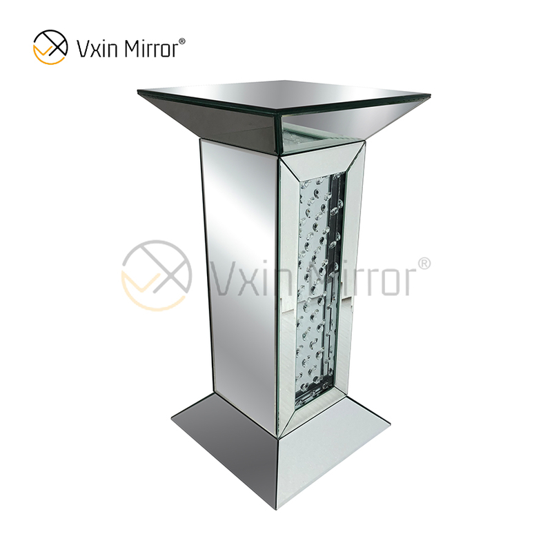 Vxin Mirrored Furniture WXF-764 Mesa auxiliar moderna y elegante de cristal de diamante