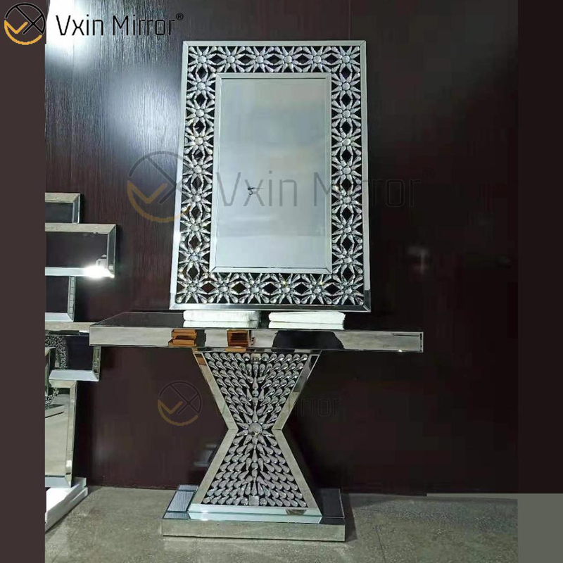 Vxin Popular Asia Market Furniture Modern Mirror Consola Mesa Mesa Muebles