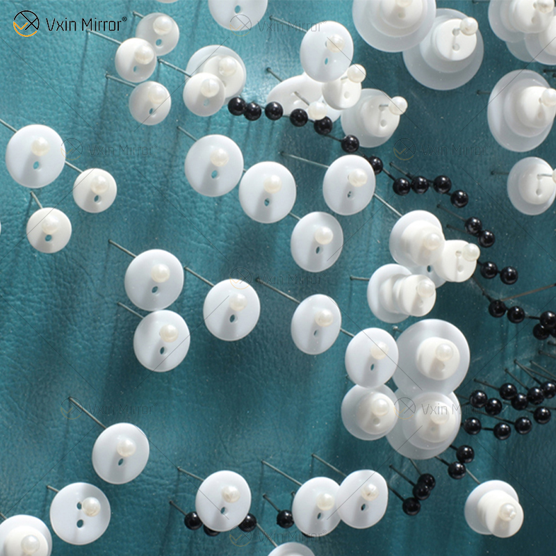 Vxin WXPA-010 Creative Beads Button Paint para la decoración del hogar Wall Art Metal Hanging Picture for Living Room Set para la venta