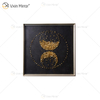 Muebles de lujo Vxin WXPA-014 Ayatul Kursi Wall Art Metal Abstract Wall Art Pintura decorativa para sala de estar en venta