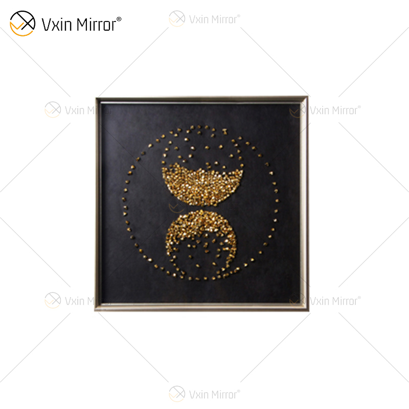 Muebles de lujo Vxin WXPA-014 Ayatul Kursi Wall Art Metal Abstract Wall Art Pintura decorativa para sala de estar en venta