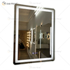 WXDL-111 LED 3 colores luz pantalla táctil desempañado 5mm pantalla tiempo temperatura protección ambiental espejo
