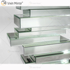 Venta al por mayor elegante WXF-011 encantadora mesa de consola de espejo plateado para muebles de lujo