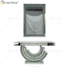 Mesa de consola con espejo 3C de diamante triturado brillante Original de fábrica con muebles de sala de estar con espejo