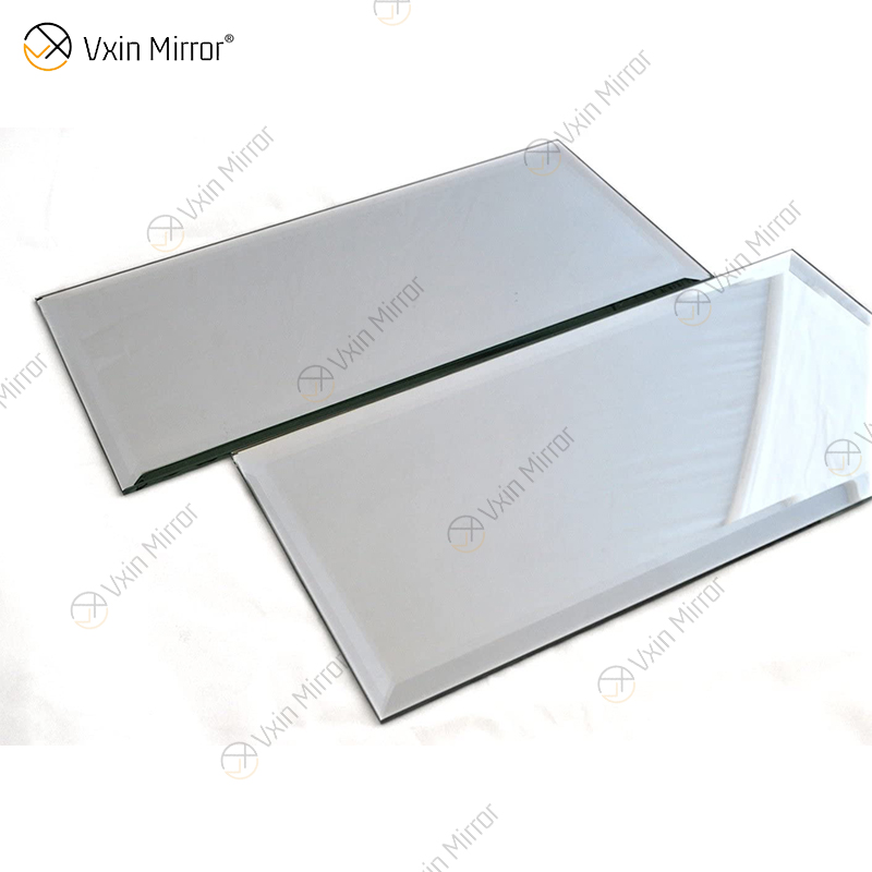 Espejo de borde biselado, azulejo de cerámica moderno personalizado, decoración de pared del hogar para vestíbulo, gran oferta, decoración de pared de espejo, decoración del hogar