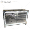 WXM-1176&WXF-2139 Conjunto de muebles LED Cuentas octogonales Espejo de maquillaje simple a la moda Gabinete con espejo 6 cajones