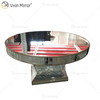 WXWF-1050 Coffee Crushed Diamond Sparkly Mesa auxiliar para sala de estar