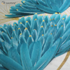 La pintura de flores Vxin WXPA-01 más nueva para la decoración del hogar arte de la pared cuadro colgante de plumas de Metal para el juego de sala de estar a la venta