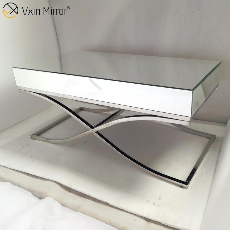 Venetian OEM WXF-122 Mesa auxiliar moderna de desmontaje de acero inoxidable