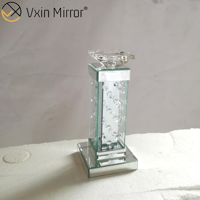 Vxin Mirror WXCH-05 Portavelas con espejo de cristal