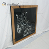 VXin WXMA-19 decoración del hogar marco de cristal espejado guepardo arte de pared cristal porcelana pintura espejo arte de pared