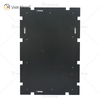 Rectángulo Nuevo diseño Vxin WXM-1149 Decoración de pared Plata Diamante triturado Espejo colgante de pared Espejo de pared