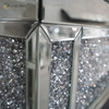 WXF-2131 Diamante Espejo inteligente Chimenea Control remoto Estufa inteligente Venta caliente 48 pulgadas Interior SILVER FIRE Estilo de hierro