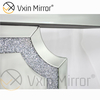 Barato WXF-013 Mesa de consola de estilo moderno 2022 Mesas de consola de diamantes de cristal plateado