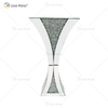 Florero decorativo brillante, impresionante hecho a mano, cristal de diamante triturado, decoración de casa, centros de mesa, decoración moderna para habitación, WXMV-067