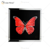 Vxin WXMA-58, pintura de porcelana de cristal, marco cubierto de mariposa de resina, espejo decorativo, arte de pared