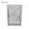 Espejo de pared rectangular de vidrio multifacetado WXM-1010