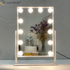 WXDL-122 decorativo ovalado, juego de tocador, espejo de maquillaje de Hollywood con luz Led para dormitorio