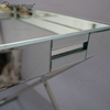 WXMF-39 Coffee Crushed Diamond Sparkly Mesa auxiliar para sala de estar