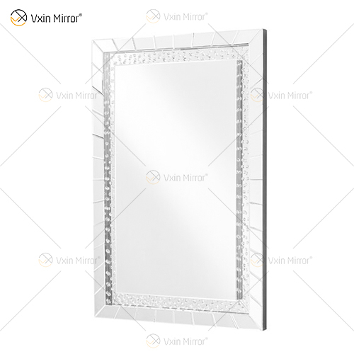 WXM-761 de buena calidad, juego de tocador de cristal, espejo de pared con decoración de pared, espejo iluminado