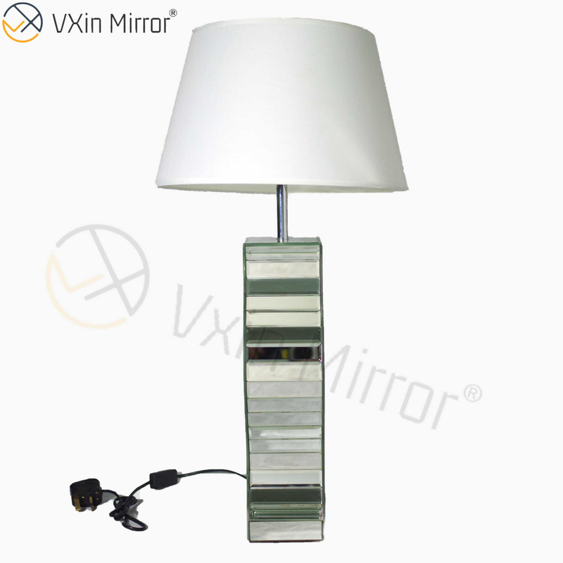Vxin Mirror WXL-003 Moden Dormitorio Lámpara de mesa plateada Lámpara de espejo