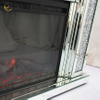 Chimenea de espejo de cristal brillante flotante WXWF-1106 con inserciones en venta caliente