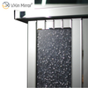 Venta superior elegante espejo Vxin WXWF-045 chimenea eléctrica de espejo de diamante triturado