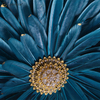 La pintura de flores Vxin WXPA-01 más nueva para la decoración del hogar arte de la pared cuadro colgante de plumas de Metal para el juego de sala de estar a la venta