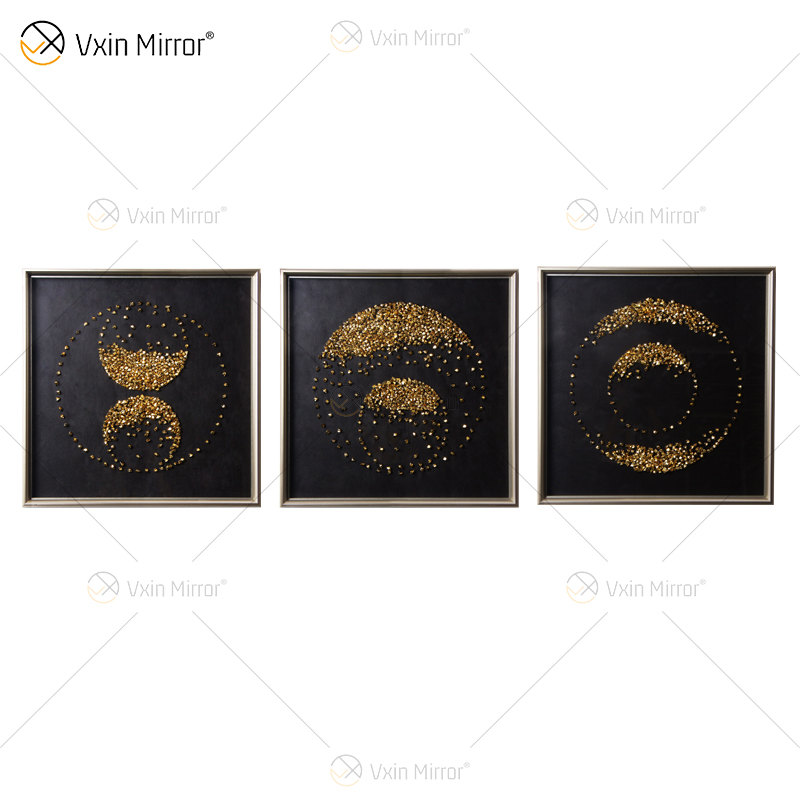 Muebles de lujo Vxin WXPA-014 Ayatul Kursi Wall Art Metal Abstract Wall Art Pintura decorativa para sala de estar en venta