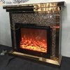 Vxin Mirror WXWF-1094 Chimenea con espejo de diamante triturado
