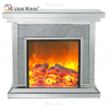 Venta caliente espejo Vxin WXWF-020 Chimenea de espejo de diamante triturado