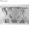 WXWF-513 Precio de fábrica Venta al por mayor Art Deco Antique con mesa de consola de vidrio curvo