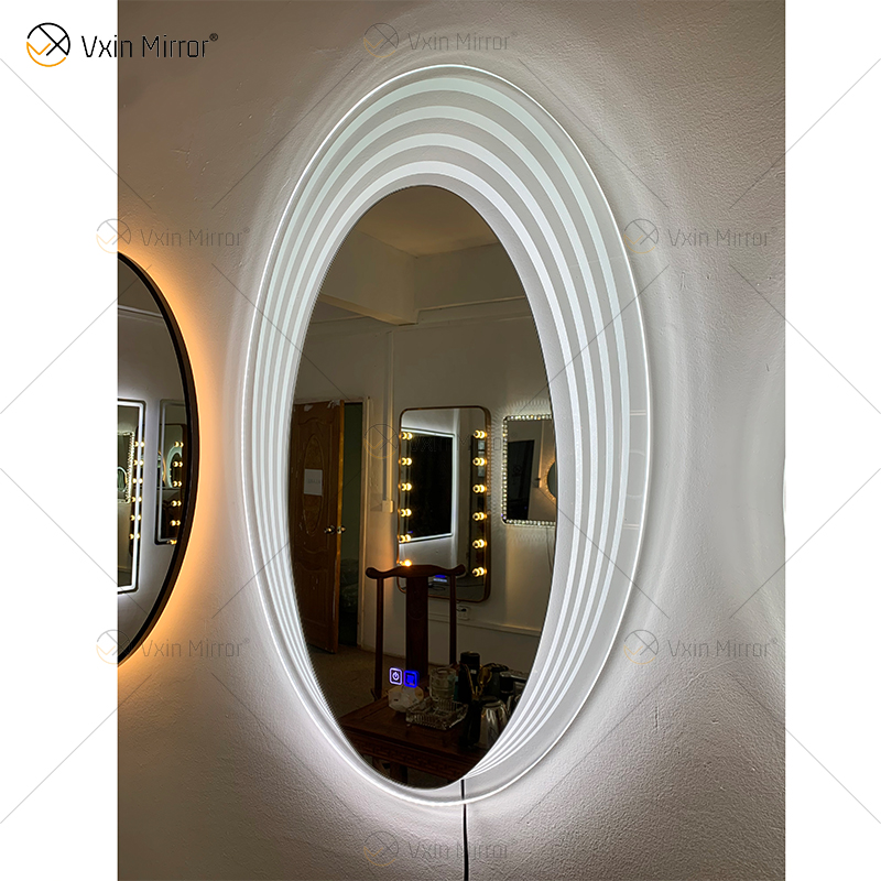 WXDL-116 Pantalla táctil Interruptor de encendido a prueba de agua Luz blanca Desempañado Super White Clear Glass Protección ambiental sin cobre