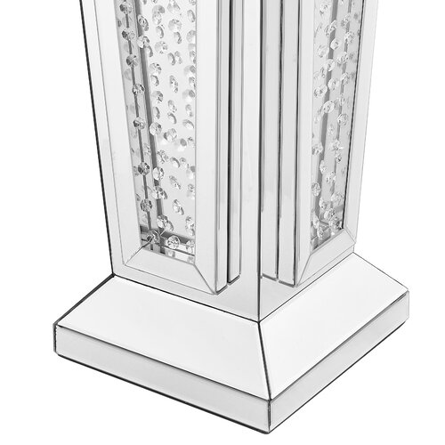 Sofás de mesita de noche con espejo moderno personalizado, mesas laterales para muebles para el hogar WXF-2122