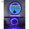 Mesa de consola moderna espejada LED de 3 colores de tamaño personalizado con función de pantalla táctil de espejo