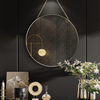 Golden Vxin WXM-0307 Decoración de pared única Marco de metal dorado Espejos decorativos Espejo de pared de lujo