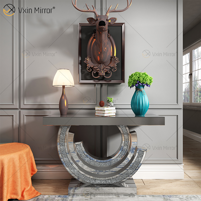 Venta directa de fábrica WXF-506A 3C Mesa de consola con espejo Mesas de consola modernas de lujo
