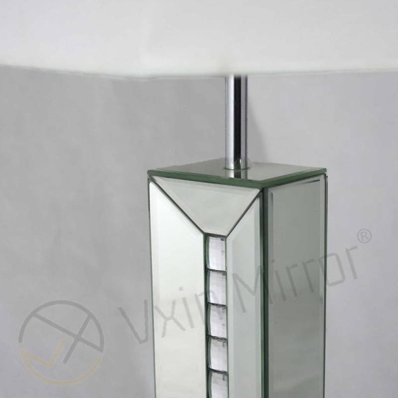 Vxin Mirror WXL-002 Moden Dormitorio Lámpara de mesa plateada Lámpara de espejo