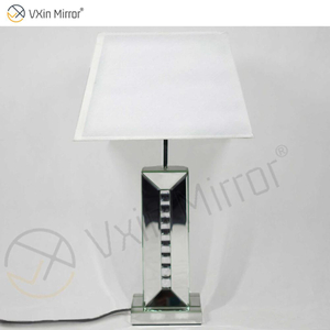 Vxin Mirror WXL-002 Moden Dormitorio Lámpara de mesa plateada Lámpara de espejo