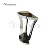 Venta caliente Vxin Mirror WXF-2119 Mesa auxiliar espejada medio ovalada elegante a cuadros