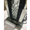 Fuente de fábrica WXTL-143 Lámpara de mesa con marco negro plateado moderno con pantalla para lámpara de espejo de dormitorio