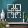 Espejo decorativo de pared con espejo cuadrado con borde biselado Espejos de pared modernos de moda WXM-1590