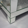 Vxin Mirrored Furniture WXF-117-2 Mesa de consola moderna y elegante con diamantes crudos