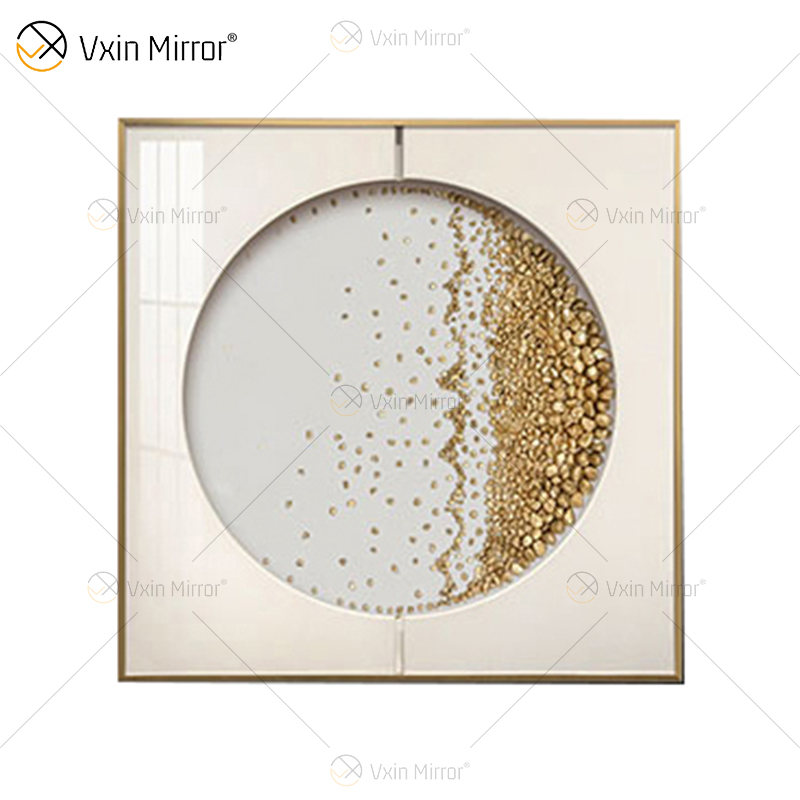 Increíble calidad Vxin WXPA-017 Arte de la pared de metal Decoración Piezas de decoración del hogar Sala de estar de lujo enmarcada para el hogar Conjunto para la venta