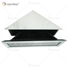 Vxin Factory Supply WXF-152 Decoración de pared plateada Estante de pared de espejo de diamante triturado plateado