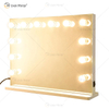 Venetian Dressing Styles VXin WXDL-107 Sparkle Silver Hollywood Mirror Control de interruptor con 3 bombillas de colores