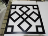 Espejo decorativo de pared con espejo cuadrado con borde biselado Espejos de pared modernos de moda WXM-1580