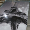 VXin WXPP-21 decoración del hogar marco de vidrio espejo Torre Eiffel arte cristal porcelana pintura espejo pared arte