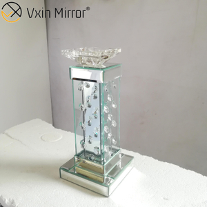 Vxin Mirror WXCH-05 Portavelas con espejo de cristal