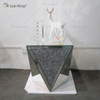 Suministro de fábrica WXF-711-1 Mesa auxiliar Acylic Mesa de centro con espejo moderno Mesa de centro con espejo pulido